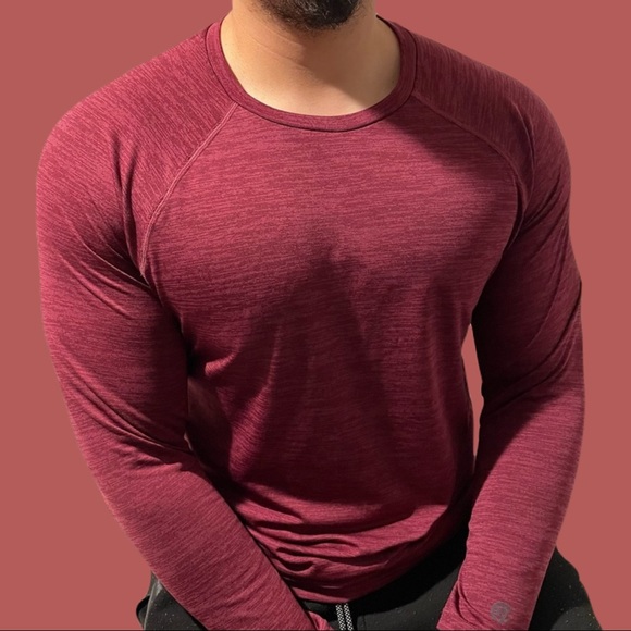 Champion Other - Champion Burgundy Long Sleeve Active Shirt